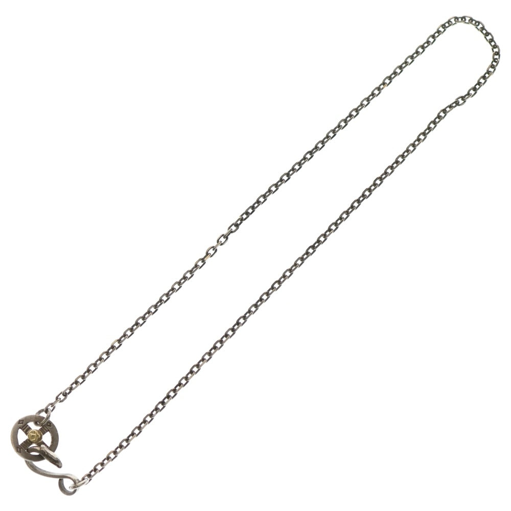 goro's(ゴローズ) メタル付きホイール細角チェーン ネックレスチェーン