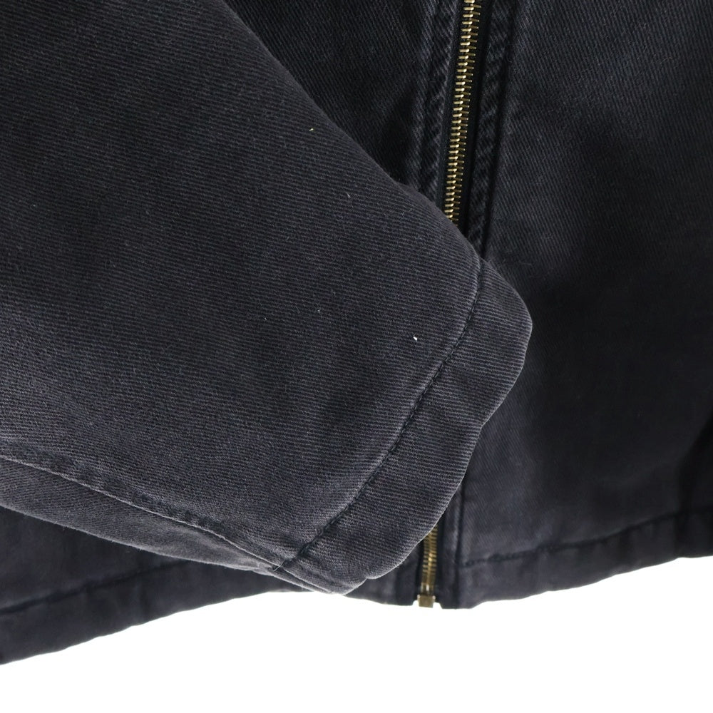 LOUIS VUITTON(ルイヴィトン) 24SS モノグラム デニム ラクーンファー フーデッド 中綿 ジップアップ ジャケット ブラック RM241M CCU HQA05W