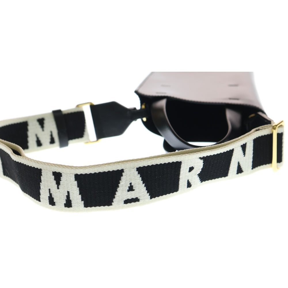 MARNI(マルニ) MUSEO ナノバッグ カーフレザー 2WAY ミニポシェット ブラック SHMP0050U0