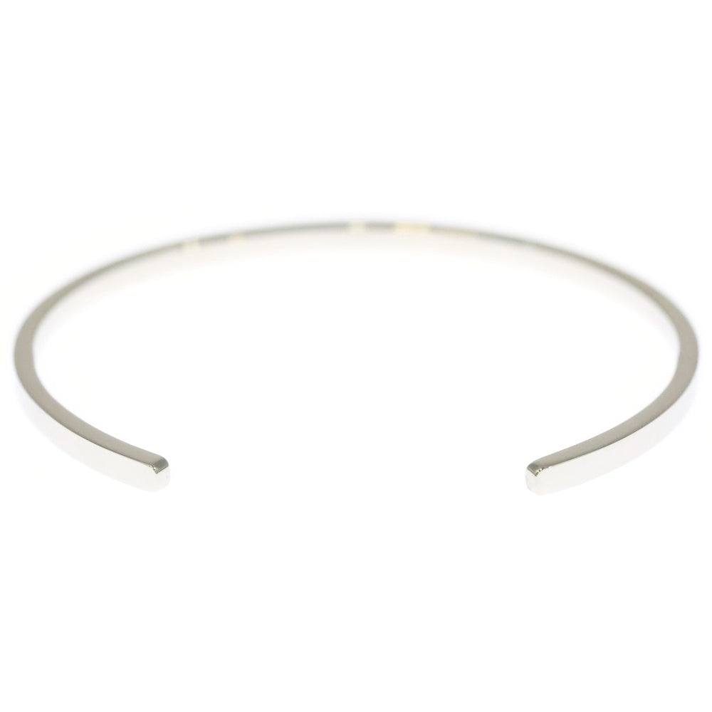 MM6 Maison Margiela(エムエムシックスメゾンマルジェラ) Numeric ミニマルシグネチャー カフブレスレット バングル シルバー