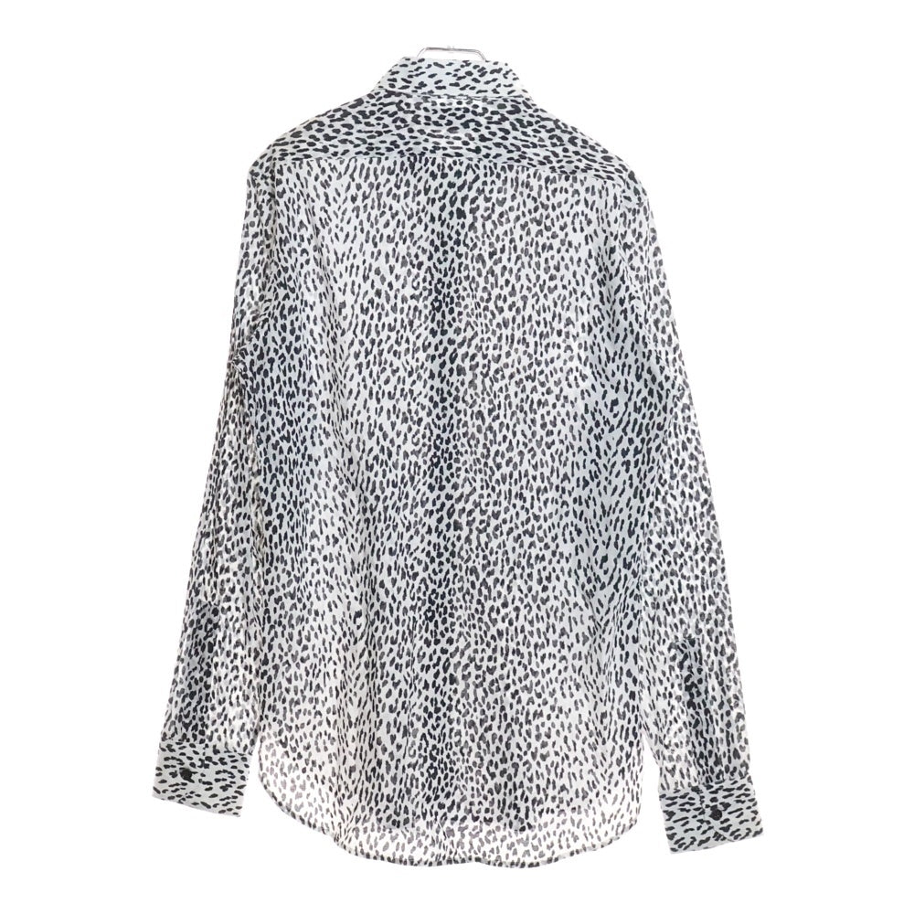 SAINT LAURENT PARIS(サンローランパリ) 13AW エディ期 Leopard Shirt