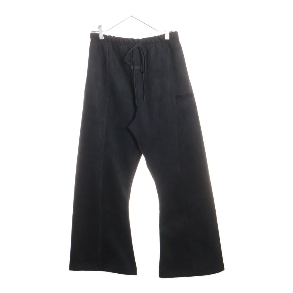 FEAR OF GOD(フィアオブゴッド) Suede Fleece Flare Pant フェイクスウェード フレア パンツ ブラック