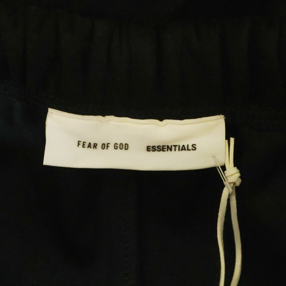 FEAR OF GOD(フィアオブゴッド) Suede Fleece Flare Pant フェイクスウェード フレア パンツ ブラック
