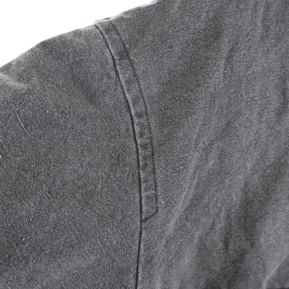KAPTAIN SUNSHINE(キャプテンサンシャイン) 25AW Cotton Hemp Hoody Jacket コットンヘンプフーディージャケット グレー KS25FJK15