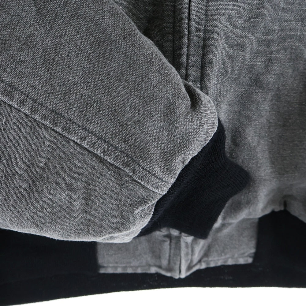 KAPTAIN SUNSHINE(キャプテンサンシャイン) 25AW Cotton Hemp Hoody Jacket コットンヘンプフーディージャケット グレー KS25FJK15