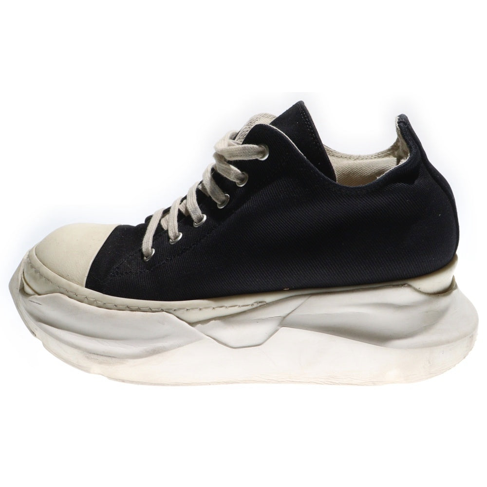 DRKSHDW(ダークシャドウ) ABSTRACT LOW SNEAK アブストラクト ボリュームソール キャンバスローカットスニーカー ブラック/ホワイト 37648