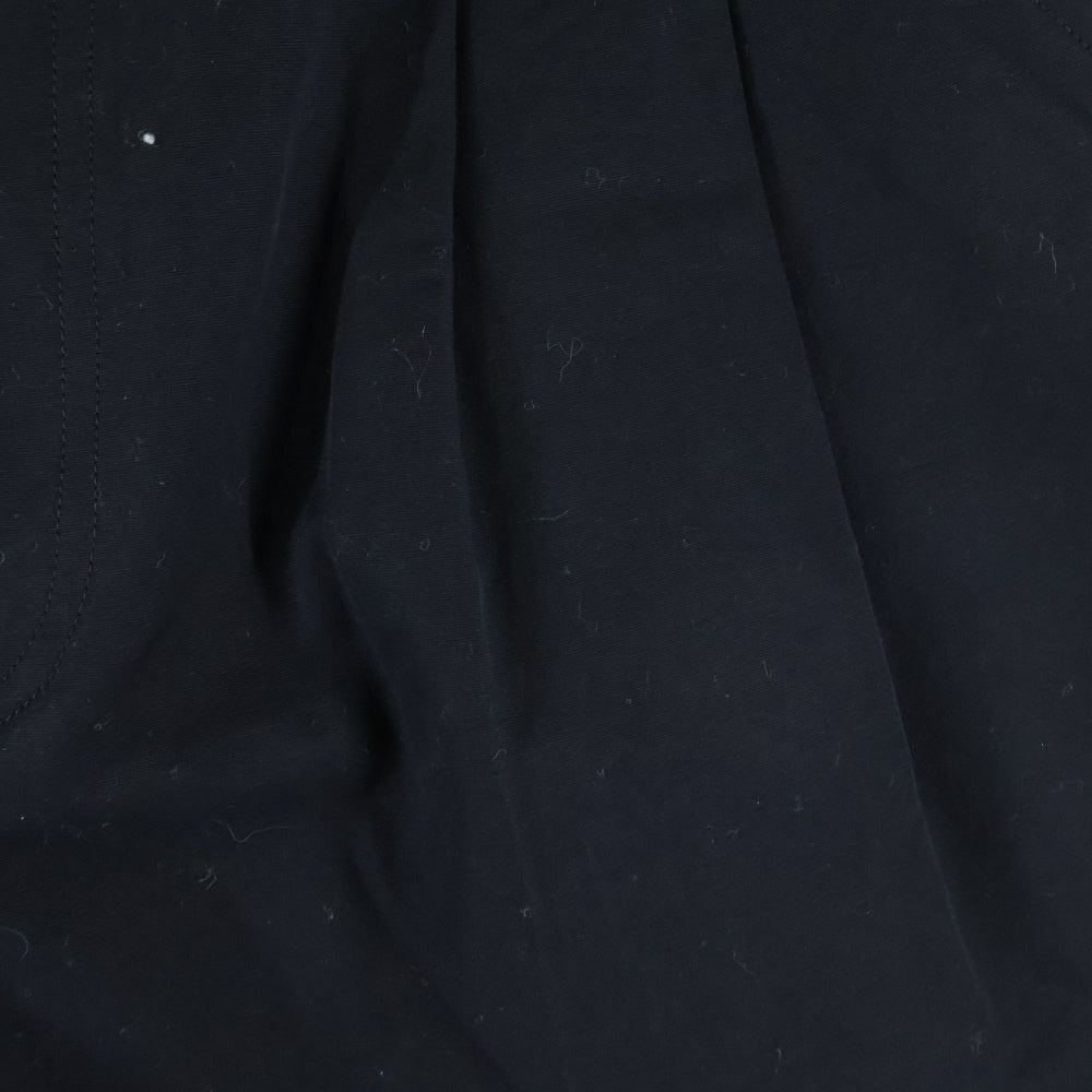 BED J.W. FORD(ベッドフォード) 24SS COTTON TWO-TUCK PANTS コットン2タックパンツ ブラック 24SS-B-PT06