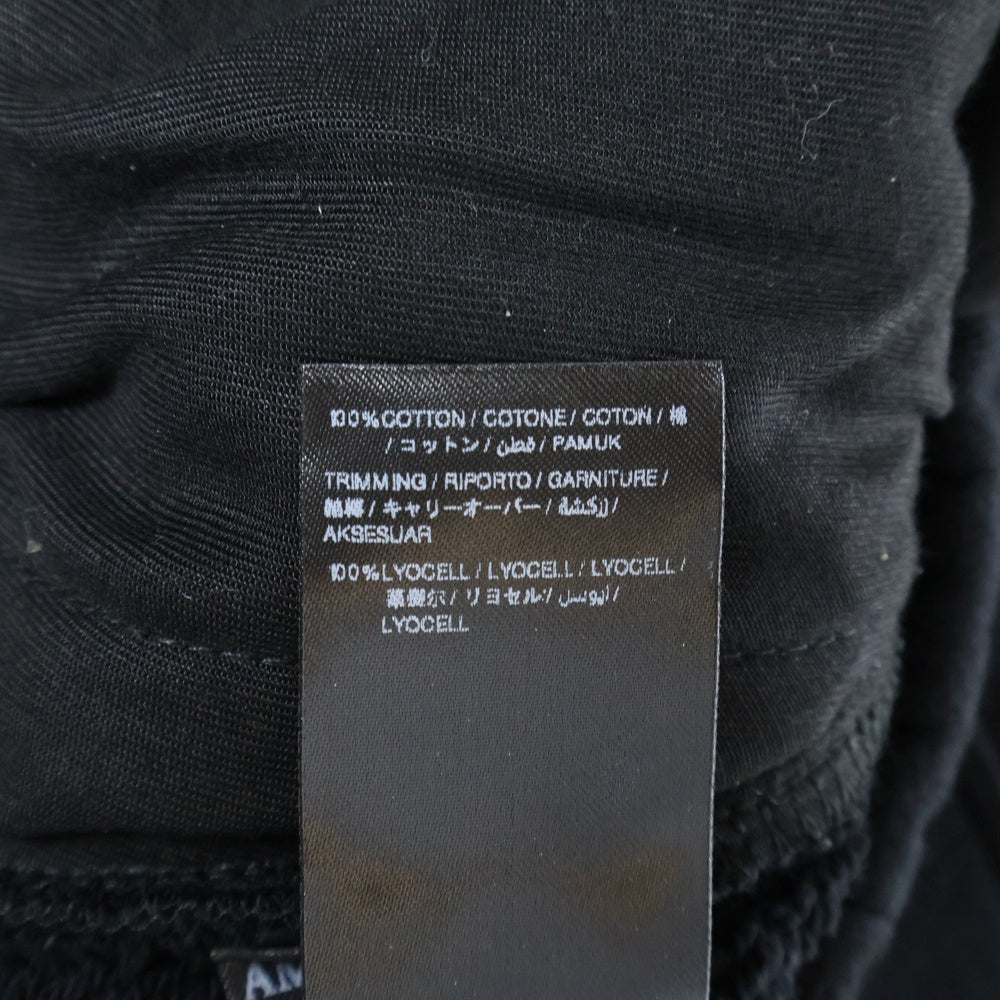 AMIRI(アミリ) MA CORE LOGO SWEATPANT SRAMJYSP1029 ロゴプリント ドローストリングスウェットパンツ ブラック