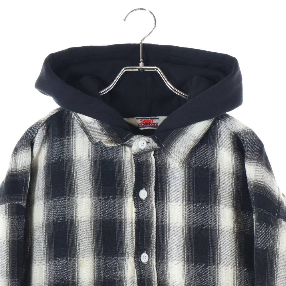 SAINT MICHAEL(セントマイケル) 23AW CHECK SHIRT PARKA チェック