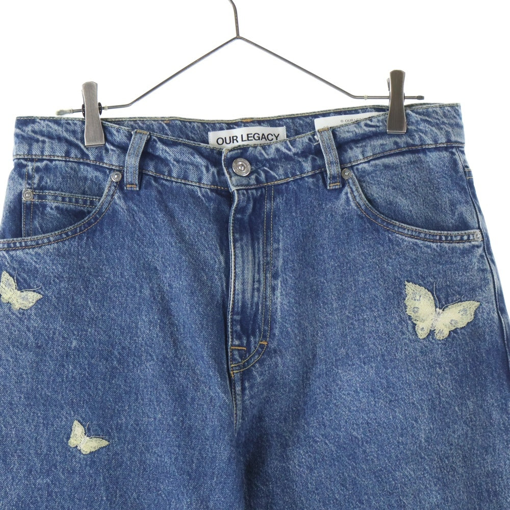 OUR LEGACY(アワーレガシー) 25SS VAST CUT バタフライ刺繍 ストレート