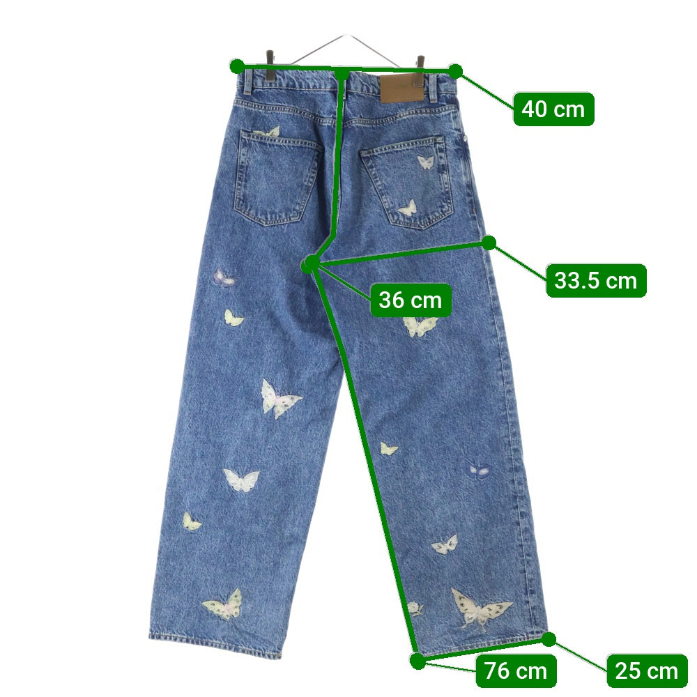 OUR LEGACY(アワーレガシー) 25SS VAST CUT バタフライ刺繍 ストレート