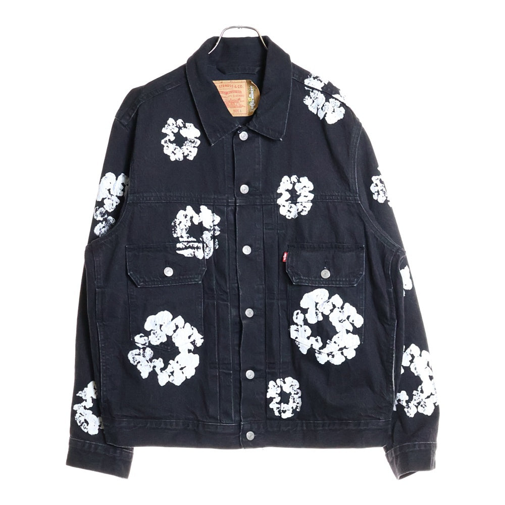 DENIM TEARS(デニムティアーズ) ×LEVI'S 2ndデニムジャケット ブラック