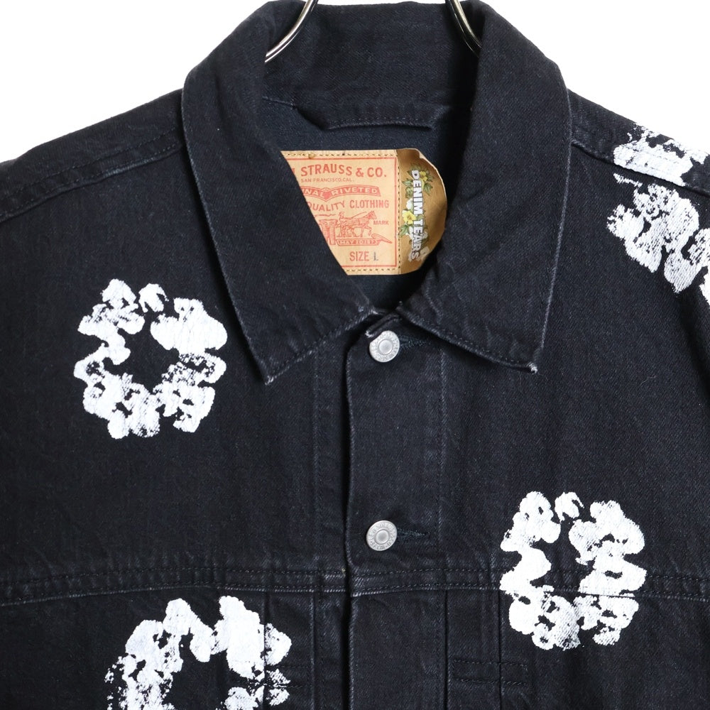 DENIM TEARS(デニムティアーズ) ×LEVI'S 2ndデニムジャケット ブラック