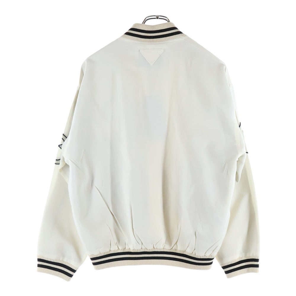 PRADA(プラダ) KID MOHAIR JACKET キッドモヘア ボンバージャケット ホワイト P521PR S000 12I1