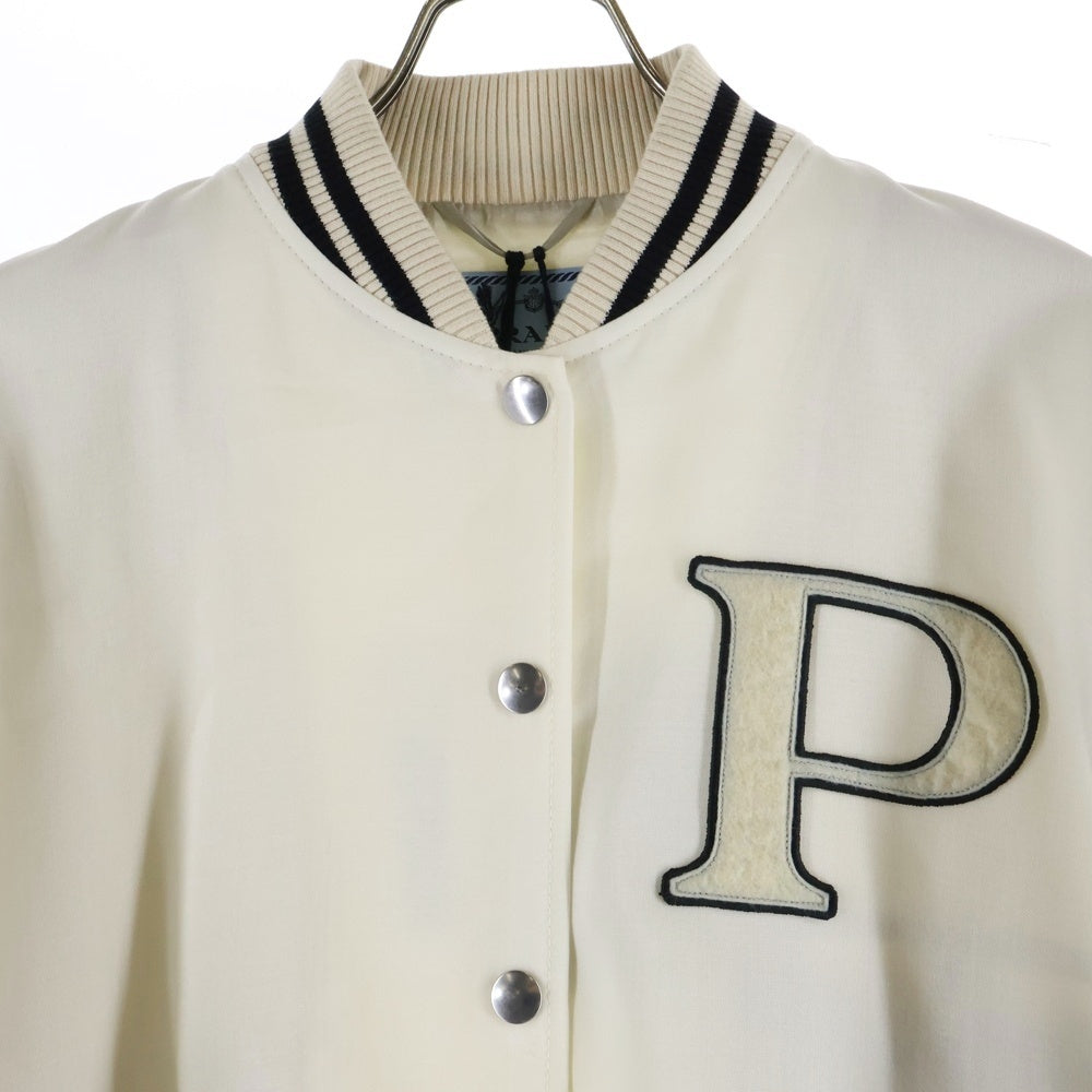 PRADA(プラダ) KID MOHAIR JACKET キッドモヘア ボンバージャケット ホワイト P521PR S000 12I1