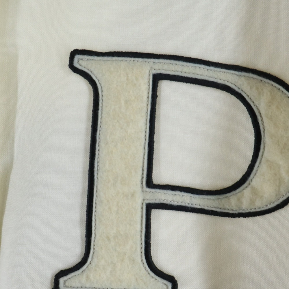 PRADA(プラダ) KID MOHAIR JACKET キッドモヘア ボンバージャケット ホワイト P521PR S000 12I1