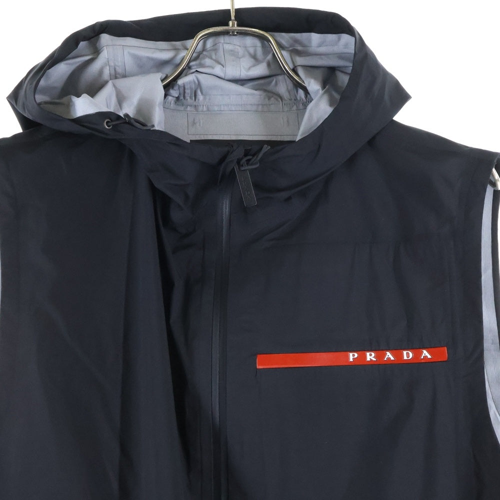 PRADA SPORT(プラダ スポーツ) Linea Rossa リネアロッサ ロゴ フード