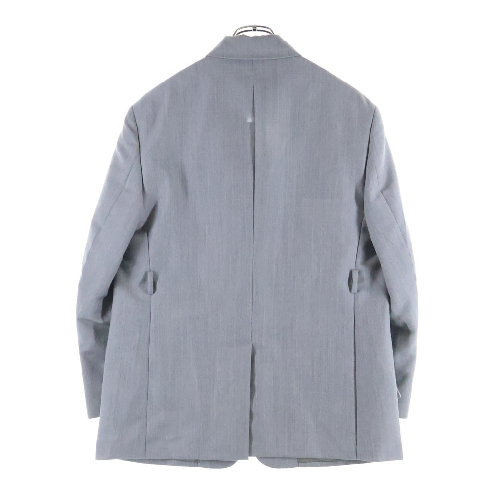 PRADA(プラダ) Grey Mohair Blend Blazer キッドモヘアシングル
