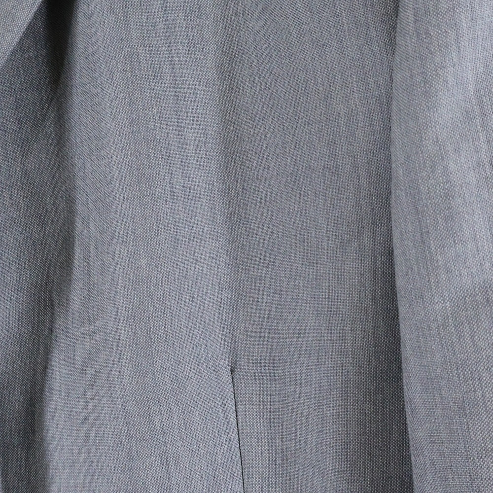 PRADA ウールモヘヤグレー ダブルブレストジャケット、スラックス2022AW PRADA(プラダ) Grey Mohair Blend Blazer キッドモヘアシングル