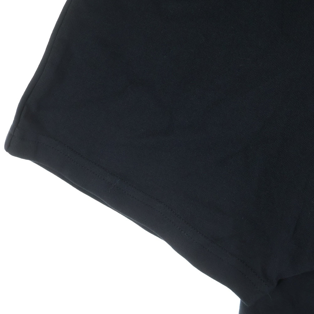 VTMNTS(ブイティーエムエヌティーエス) ラバーロゴ 半袖Tシャツ カットソー VL16TR120L ブラック