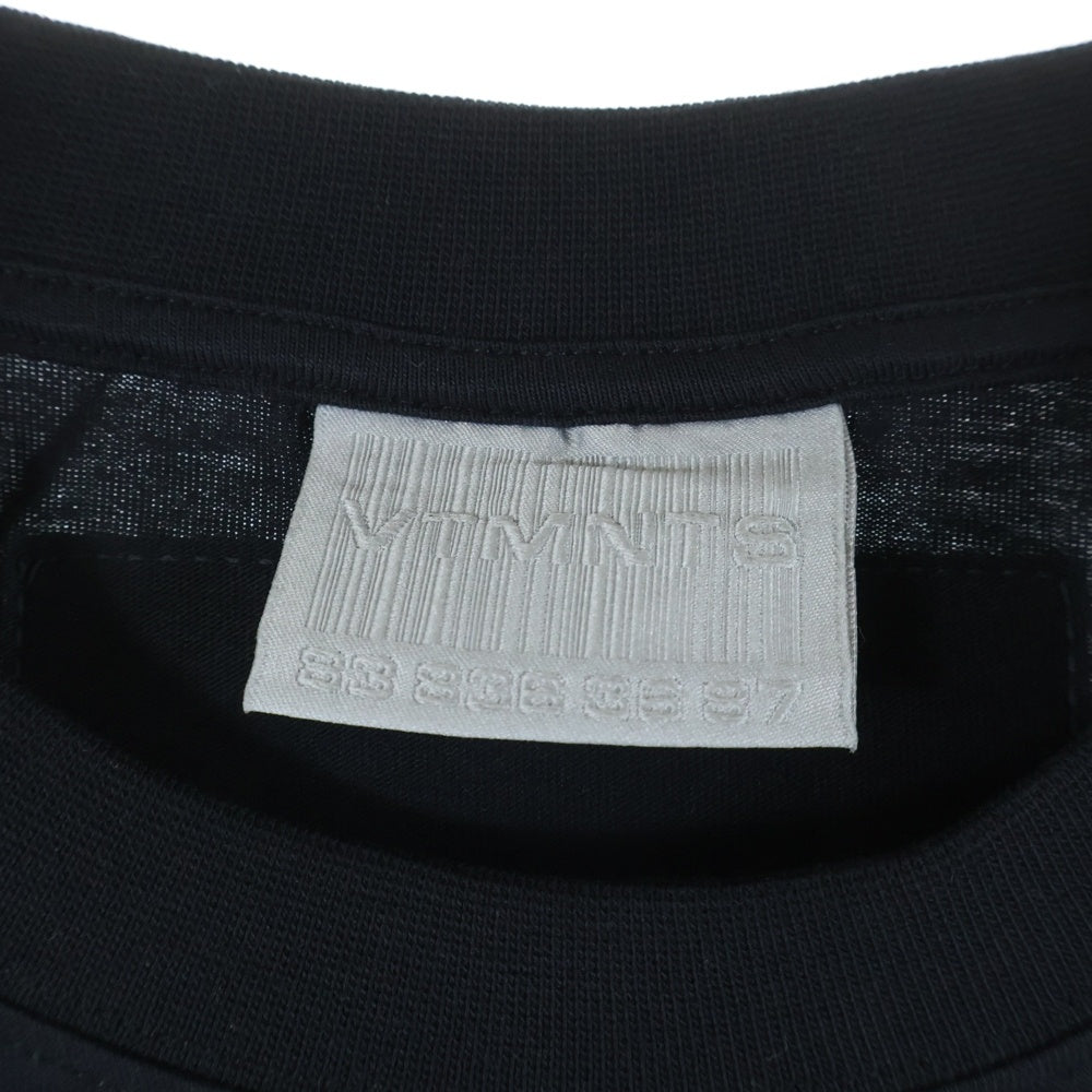 VTMNTS(ブイティーエムエヌティーエス) ラバーロゴ 半袖Tシャツ カットソー VL16TR120L ブラック
