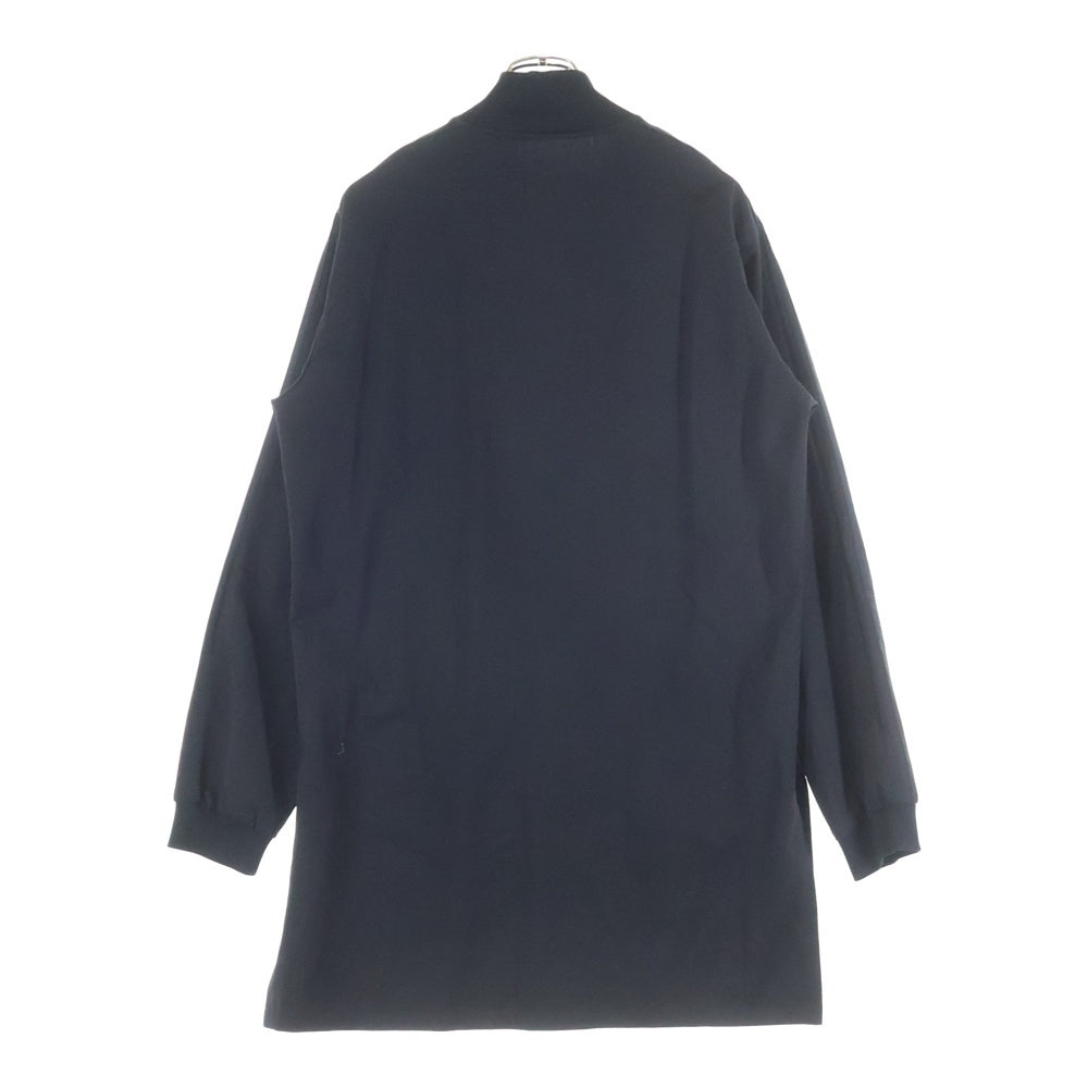 Y-3(ワイスリー) M CRFT 3STP LONG TRACK TOP FN5752 ウール ジップアップロングジャケット ブラック