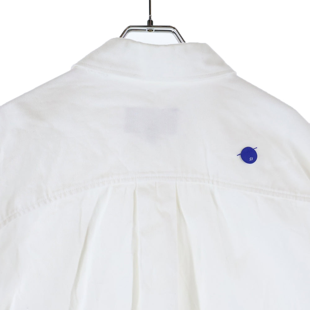 ADER ERROR(アーダーエラー) 22AW Speric logo shirt BLAFWLS01WH2 スペリックロゴ 長袖シャツ ホワイト