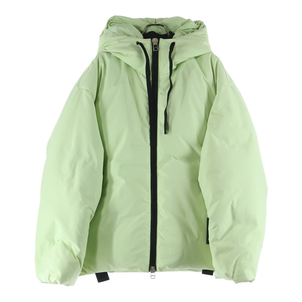 OAMC(オーエーエムシー) Lithium Jacket 2．0 ナイロンフーデッドダウンジャケット イエローグリーン OAMT440701