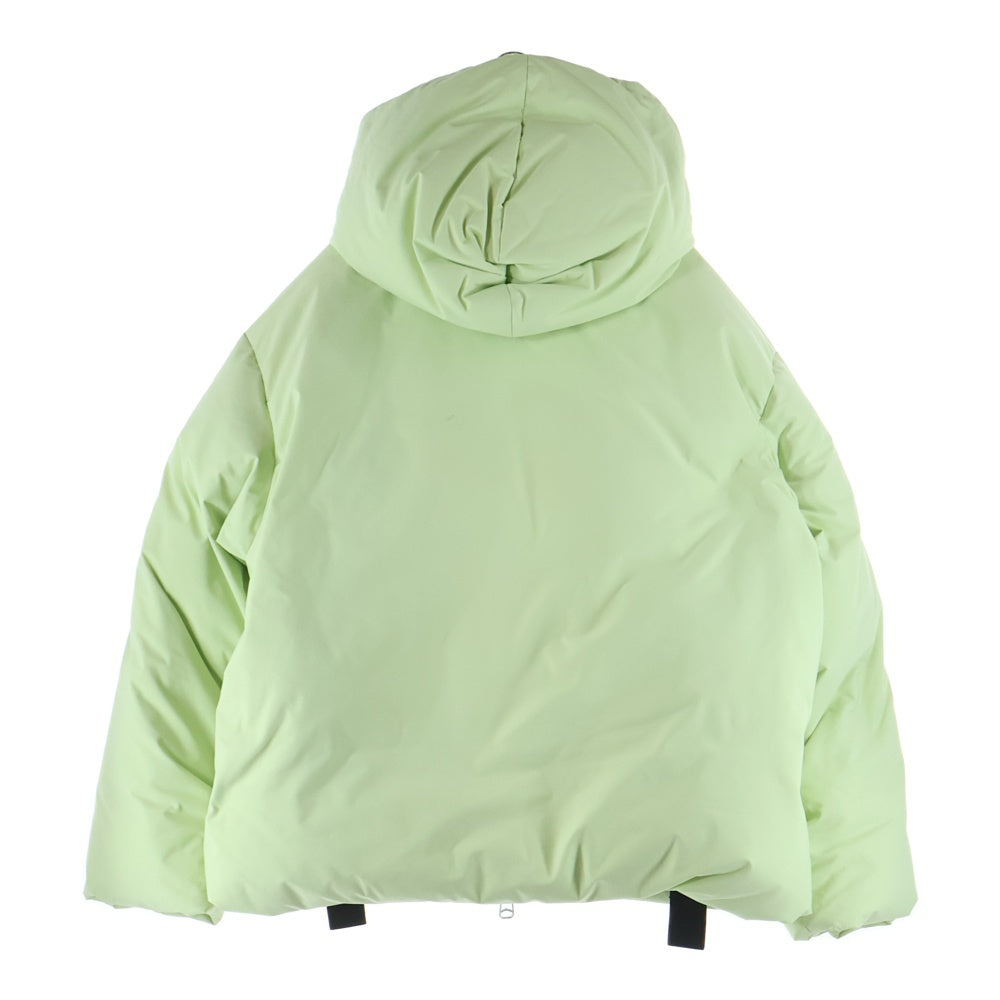 OAMC(オーエーエムシー) Lithium Jacket 2．0 ナイロンフーデッドダウンジャケット イエローグリーン OAMT440701