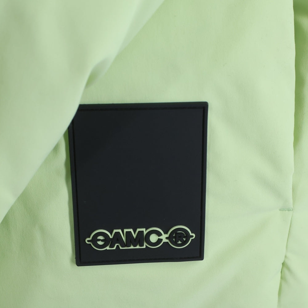 OAMC(オーエーエムシー) Lithium Jacket 2．0 ナイロンフーデッドダウンジャケット イエローグリーン OAMT440701