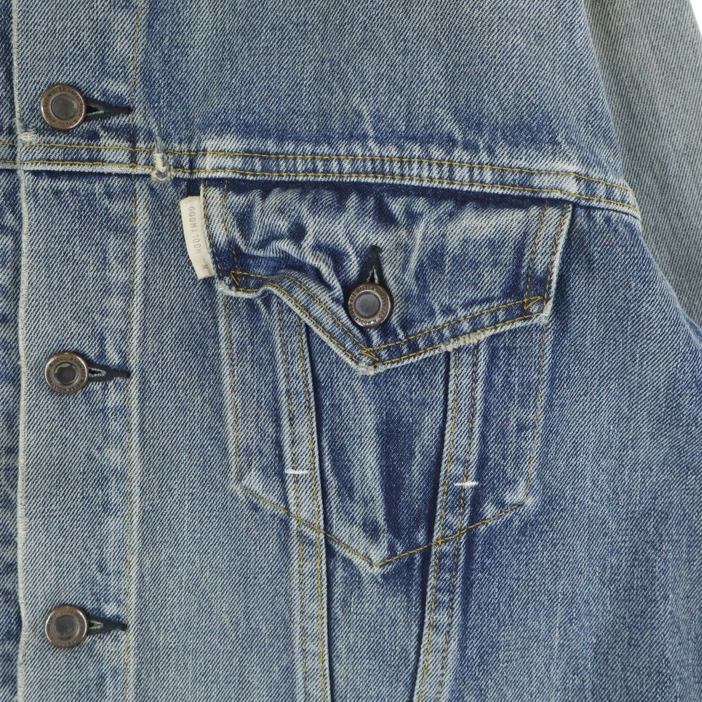 N.HOOLYWOOD(エヌハリウッド) ×New Manual ダメージ加工 デニムジャケット インディゴ NH-NM-001