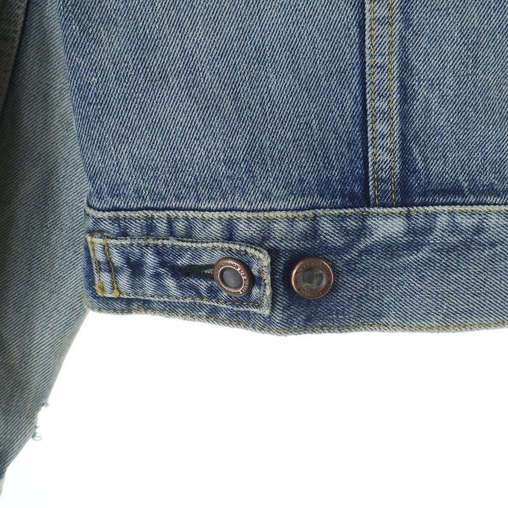 N.HOOLYWOOD(エヌハリウッド) ×New Manual ダメージ加工 デニムジャケット インディゴ NH-NM-001