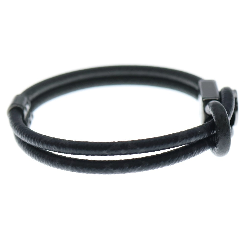 【美品】ルイヴィトン ブレスレット モノグラム エクリプス ブラック LOUIS VUITTON(ルイヴィトン) モノグラム ブレスレット エクリプス