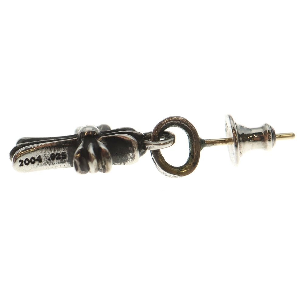 CHROME HEARTS(クロムハーツ) BBY F PPRCHN ベイビーファットクロス ドロップピアス シルバー BCA090