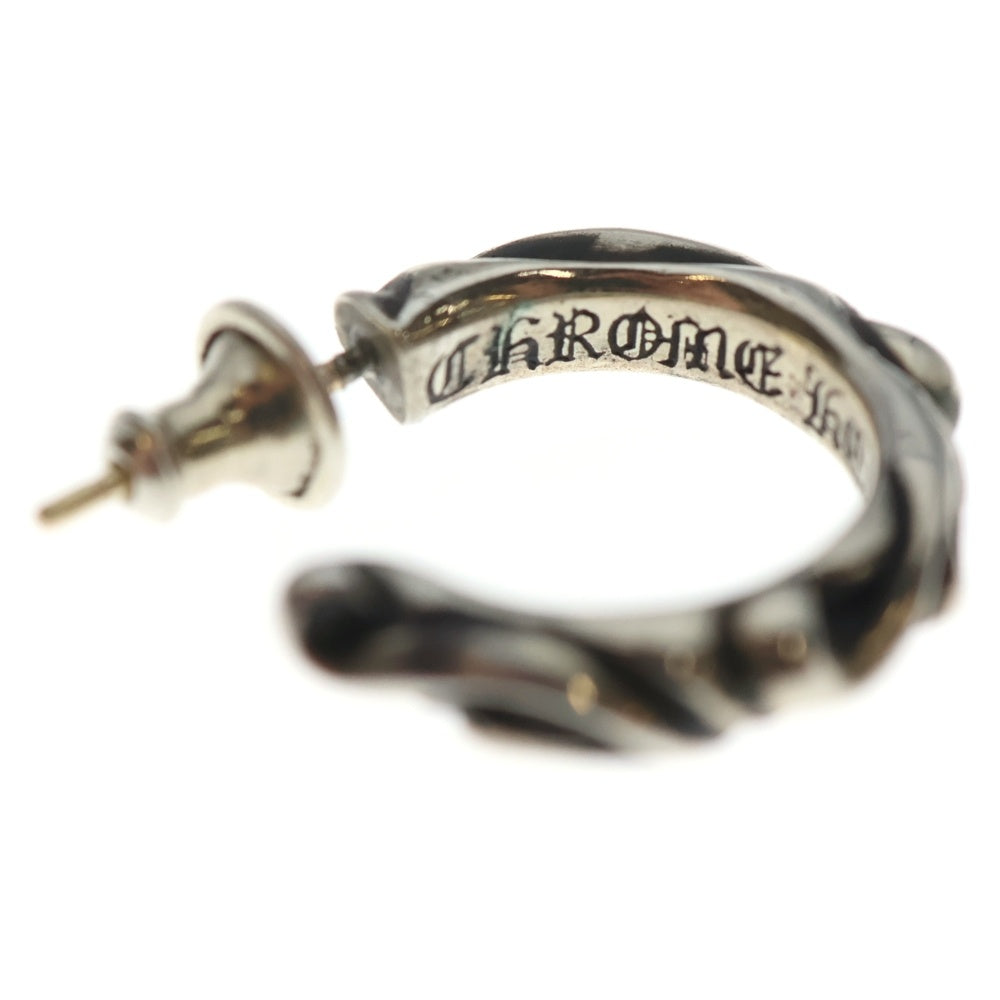 CHROME HEARTS(クロムハーツ) HOOP SCROOL スクロール フープピアス