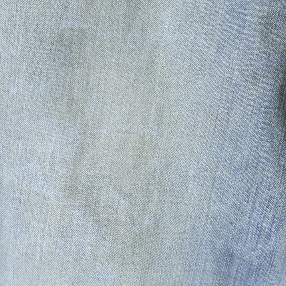 BALENCIAGA(バレンシアガ) 23AW DOUBLE FRONT WIDE LEG JEANS 767979 TPW53 ダブルフロント ワイドレッグジーンズ デニムパンツ インディゴブルー