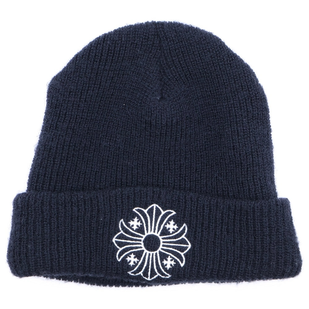 CHROME HEARTS(クロムハーツ) WOOL WATCH CAP CHプラス刺繍ウールビーニー ニットキャップ ニット帽 ブラック