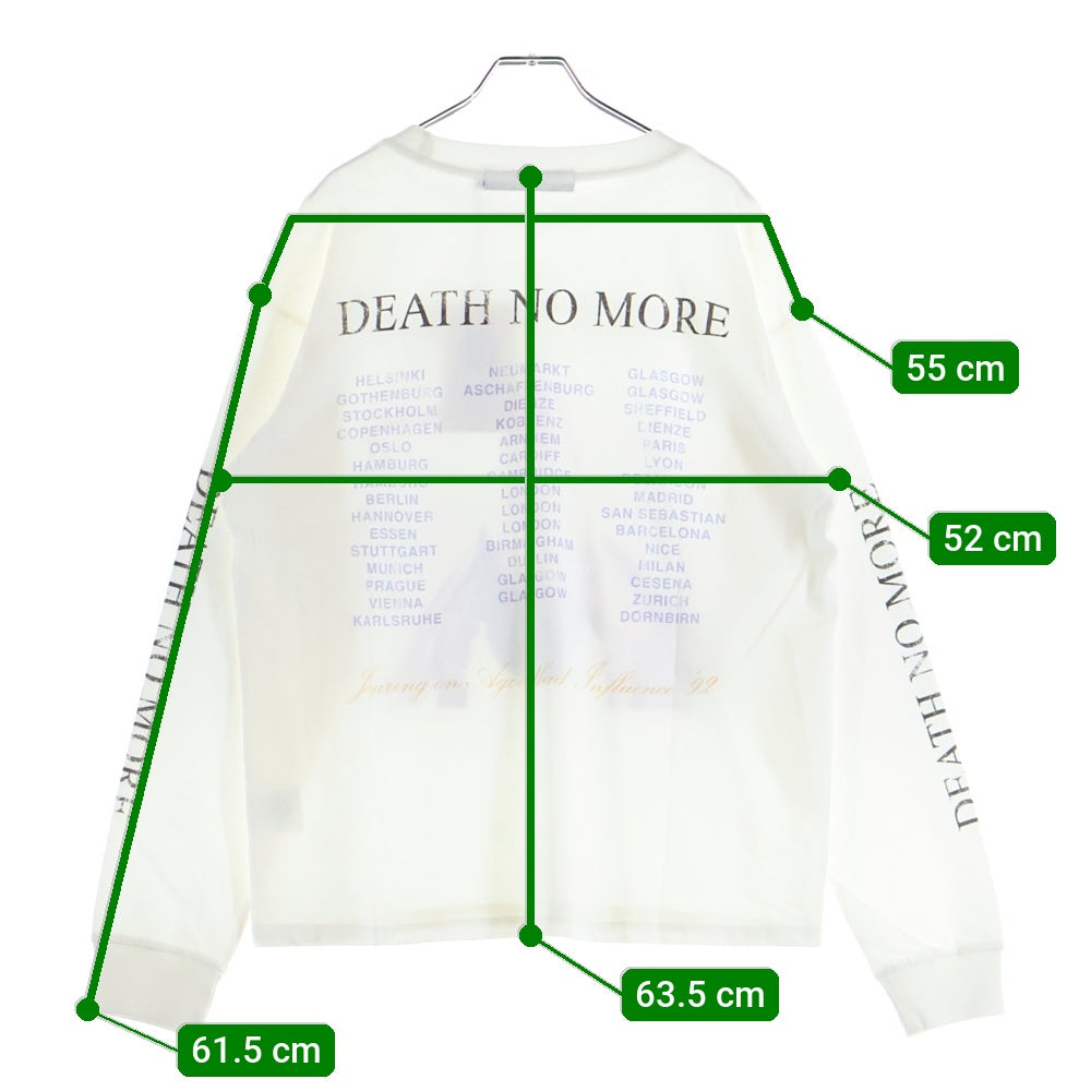 A GOOD BAD INFLUENCE(アグッドバッドインフレンス) Death No More LS Tee デス ノー モア 長袖Tシャツ カットソー ブラック