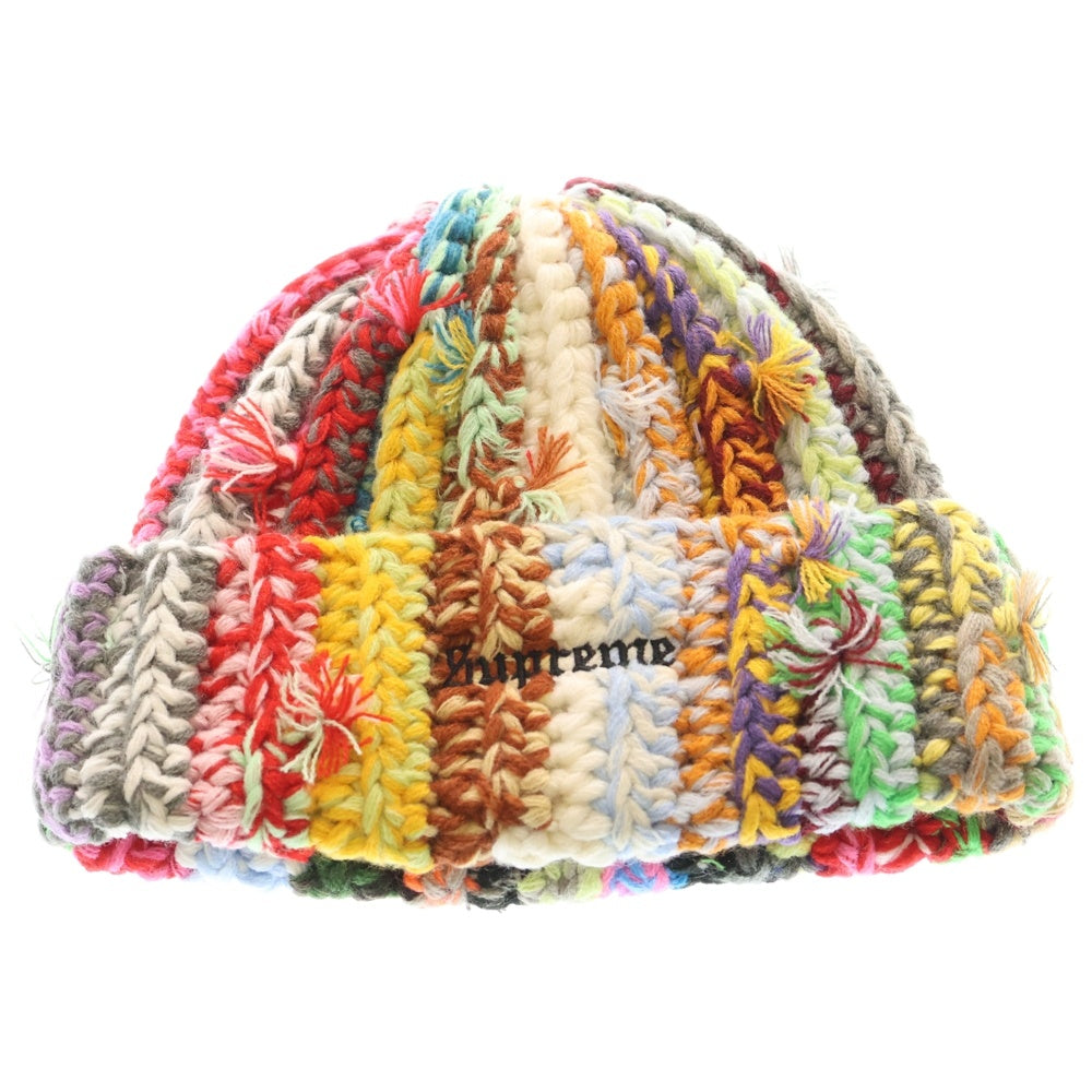 SUPREME(シュプリーム) 23AW Hand Tied Beanie 手編み ビーニー マルチ