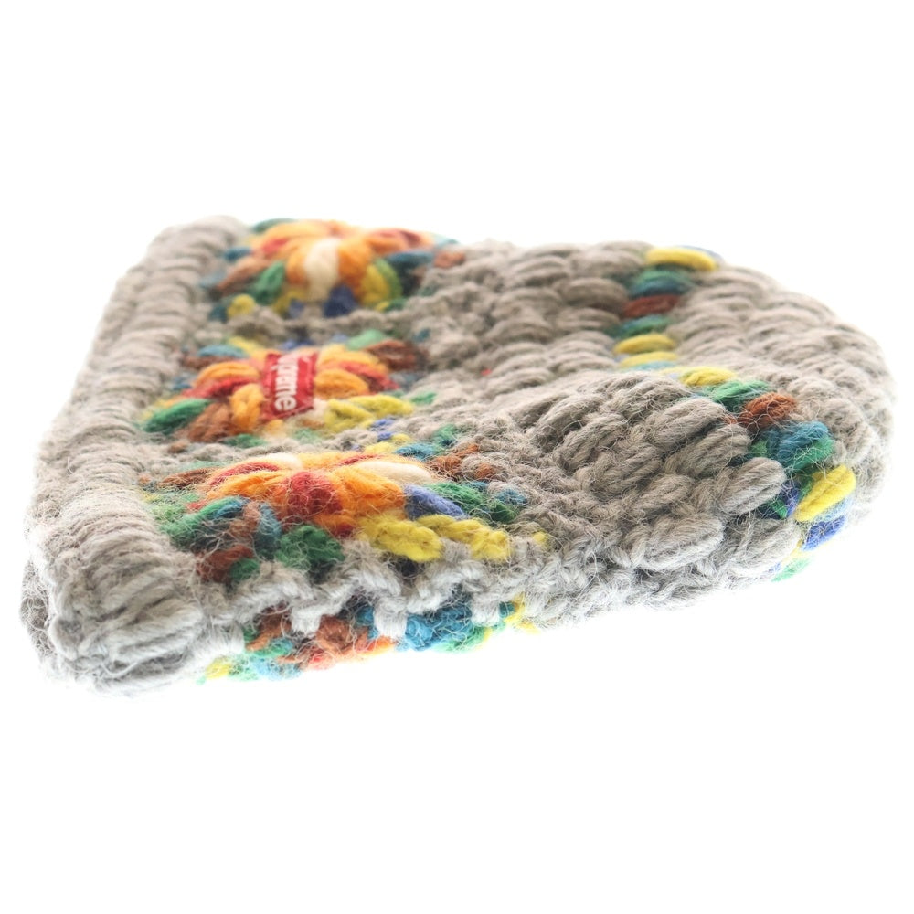 SUPREME(シュプリーム) 25SS Crochet Beanie クロシェ ビーニー グレー