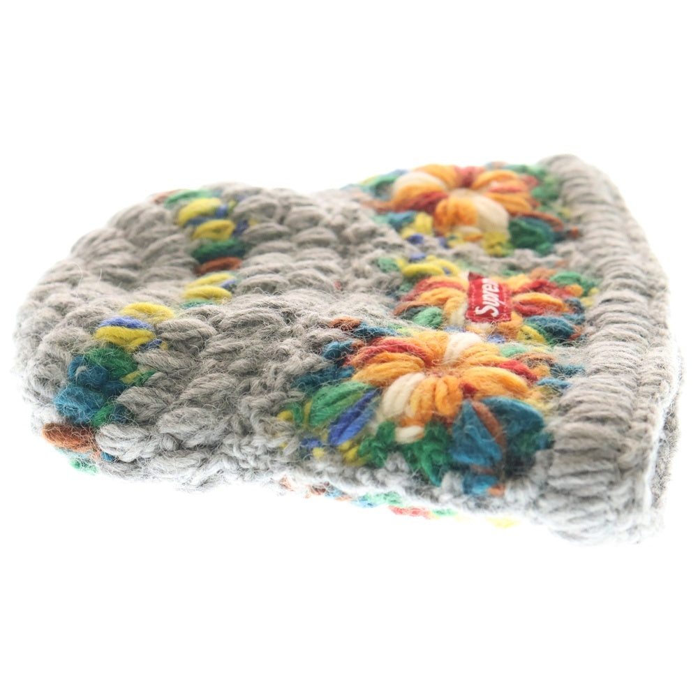 SUPREME(シュプリーム) 25SS Crochet Beanie クロシェ ビーニー グレー