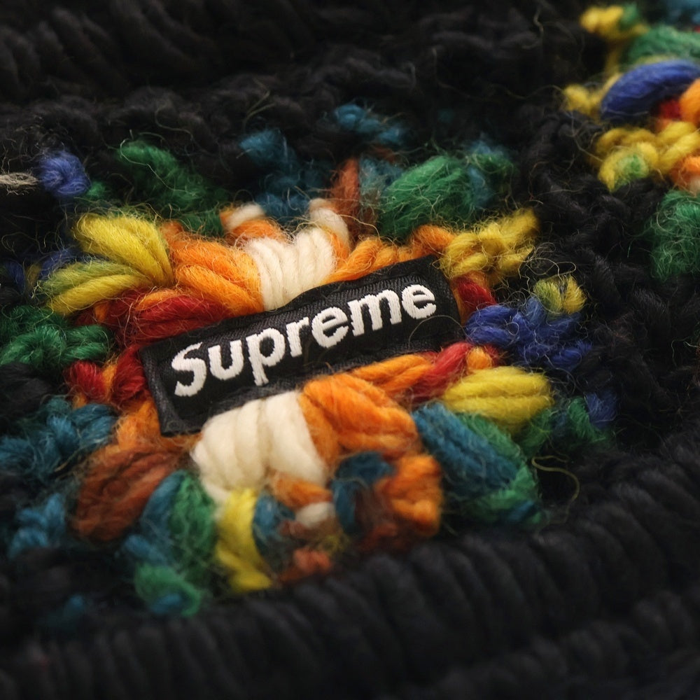 SUPREME(シュプリーム) 25SS Crochet Beanie クロシェ ビーニー ブラック