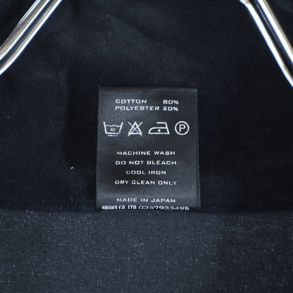 NUMBER (N)INE(ナンバーナイン) 04SS ARCHIVE DREAM期 Double Skull Track Jacket ダブルスカルベロアトラックジャケット ブラック