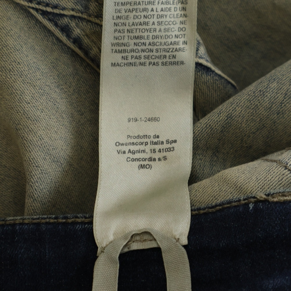 DRKSHDW(ダークシャドウ) Bias Boots Cut Sky DS01D1302-SKY バイアス ブーツカット スカイ フレアデニム パンツ インディゴ