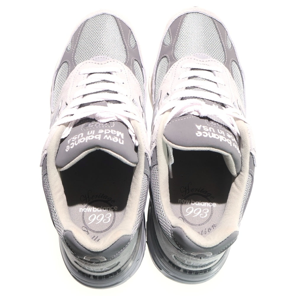 New Balance(ニューバランス) MR993GL スエードローカットスニーカー グレー US9.5/27.5cm