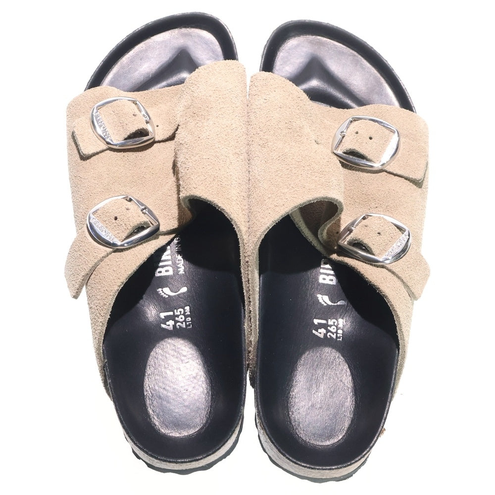 BIRKENSTOCK(ビルケンシュトック) BEAUTY&YOUTH 別注 ZURICH ビューティアンドユース 別注 チューリッヒ スエードサンダル ベージュ