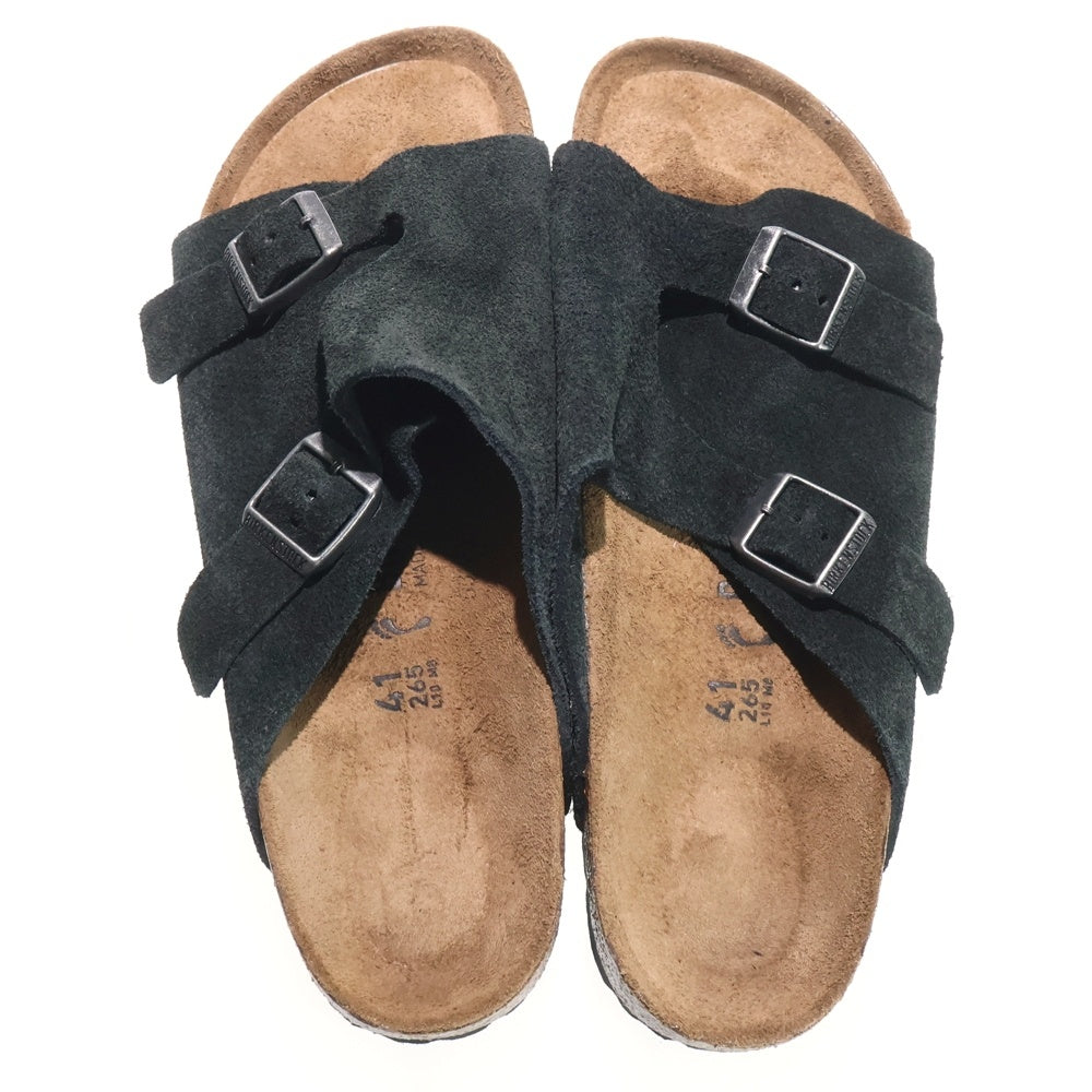 BIRKENSTOCK(ビルケンシュトック) ZURICH チューリッヒ スエードサンダル ブラック