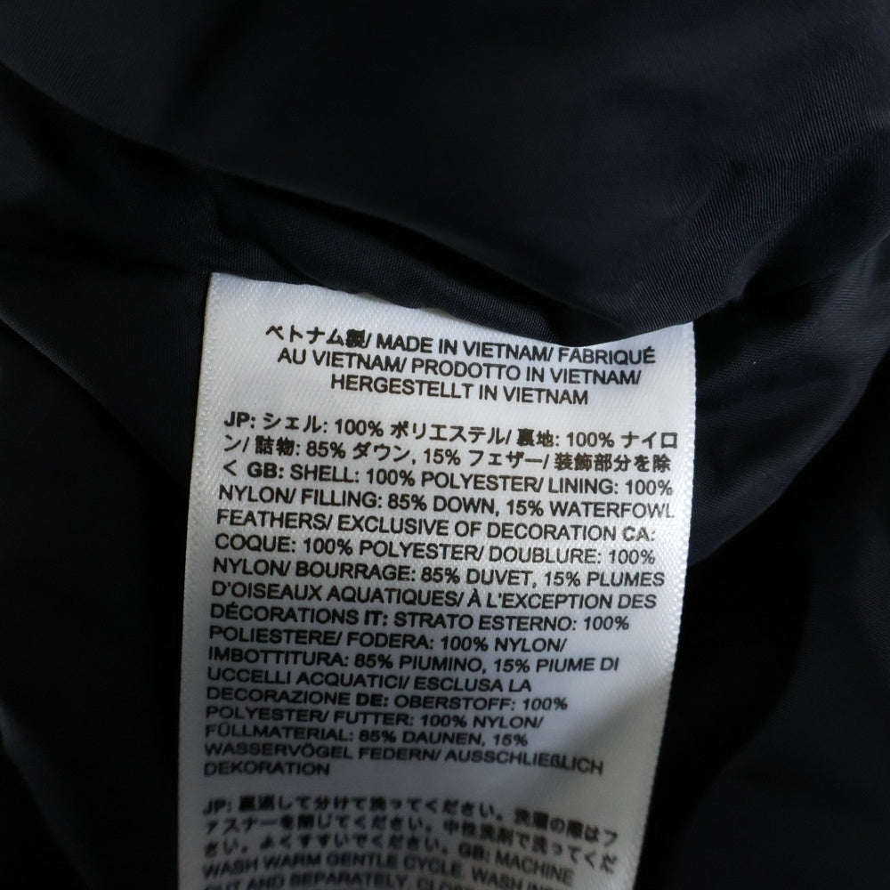 SUPREME(シュプリーム) 23SS ×THE NORTH FACE PC PRINTED NUPTSE JACKET NF0A84NW ノースフェイス プリント ヌプシダウンジャケット ブラック