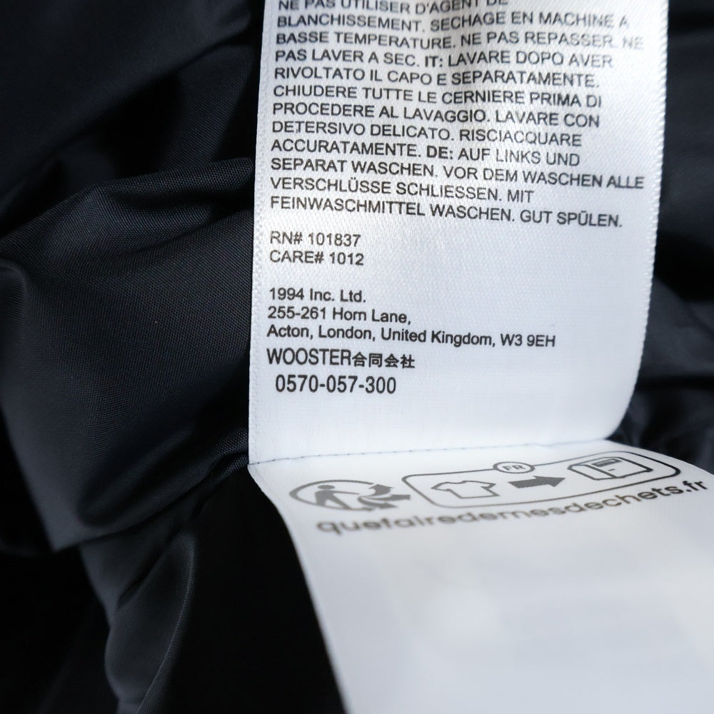 SUPREME(シュプリーム) 23SS ×THE NORTH FACE PC PRINTED NUPTSE JACKET NF0A84NW ノースフェイス プリント ヌプシダウンジャケット ブラック