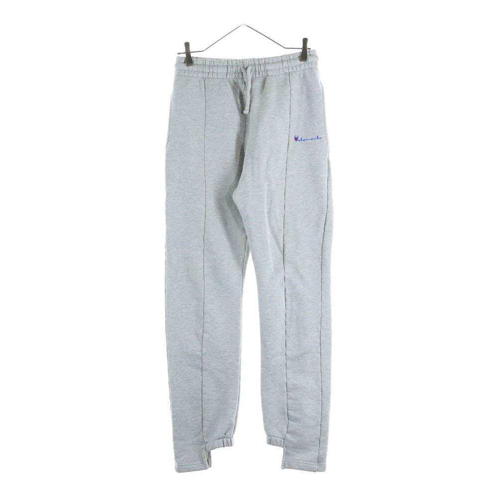 VETEMENTS(ヴェトモン) 16SS ×Champion Sweat Pants SS16PA8 再構築スウェットパンツ グレー